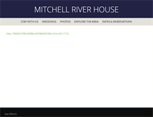 Tablet Screenshot of mitchellriverhouse.com